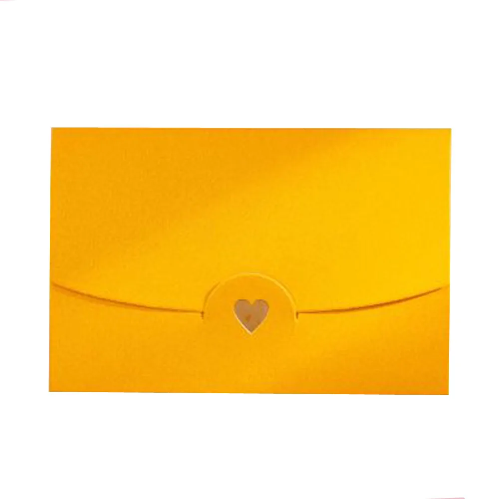 Stationary Small Envelope 10.5*7CM For Letter Pearlescent Paper Paper Envelopes Name Card Mini Envelopes Greeting Card: Red