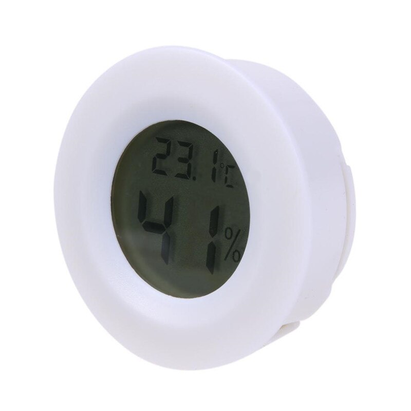 Høy nøyaktig digital termometer hygrometer måler for krypdyr skilpadde terrarium akvarium tank tilbehør temperatur fuktighet