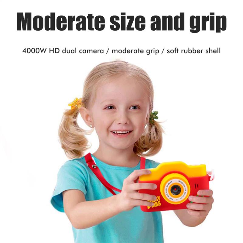 1080P Draagbare Digitale Video Camera X16 2 Inch Mini Kerstman Kinderen Kids Digitale Camera Kerstman Voor Achter Dual camera &#39;S