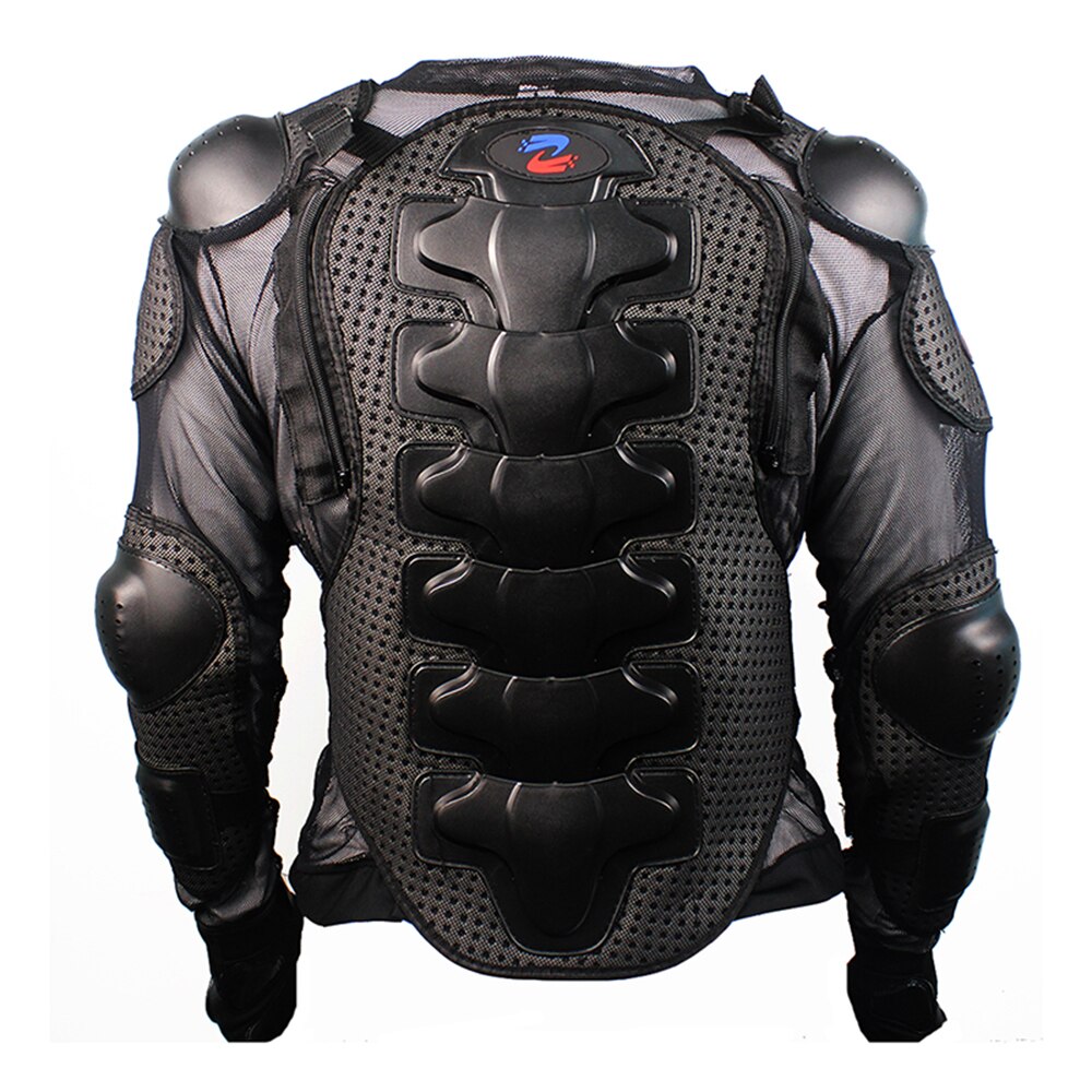Motorcykel helkrops rustning jakker mænd kvinde skildpadder motorcykel mx atv tøj rygsøjle brystbeskyttelse rygrad jakker: S
