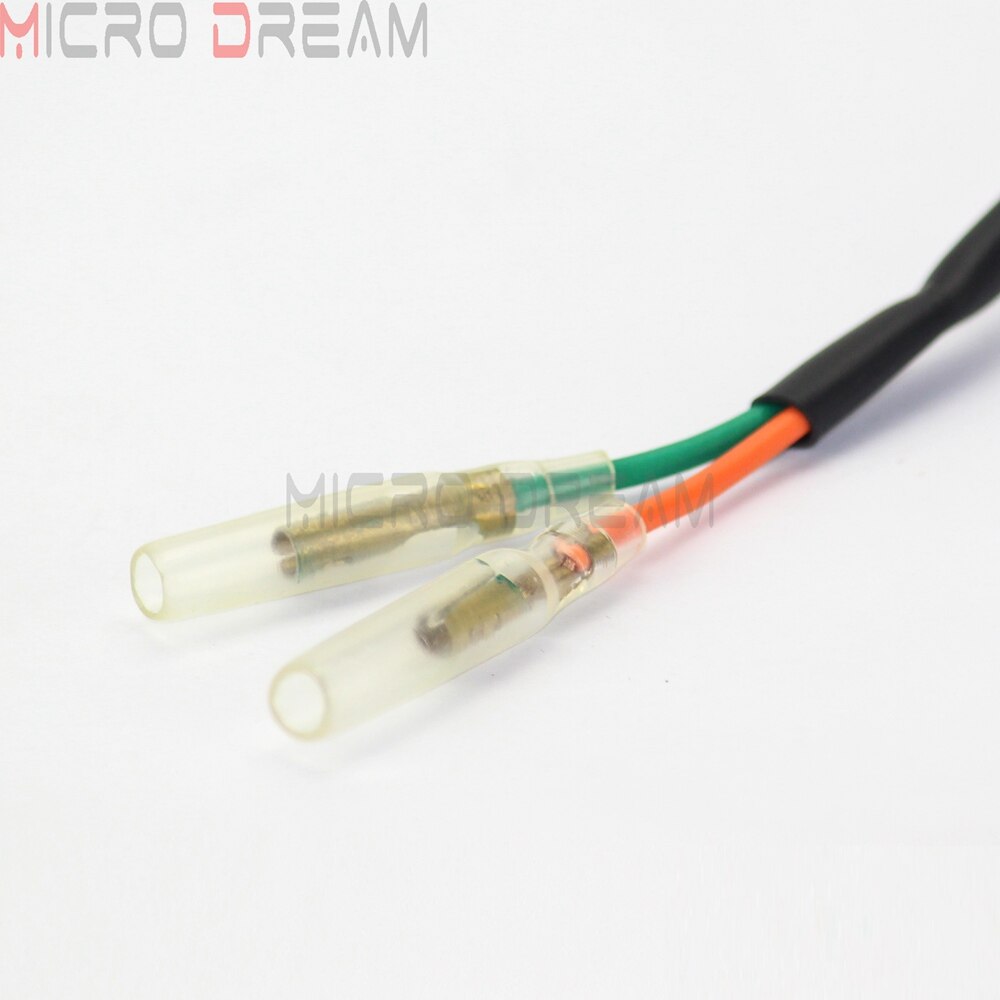 2 Pin Plug Turn Signal OEM Indicators Wire Adapter Plugs Universal for Honda CB/CBR 400 600 650 1000 RR/X/F VT VTX1300 VTX1800