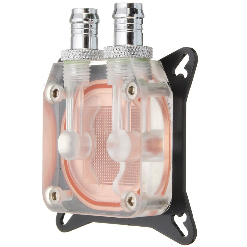 Gpu eau bloc refroidissement Double canal de cuivre colonne vidéo Ie carte refroidisseur d'eau radiateur 0.4Mm pour Amd W40