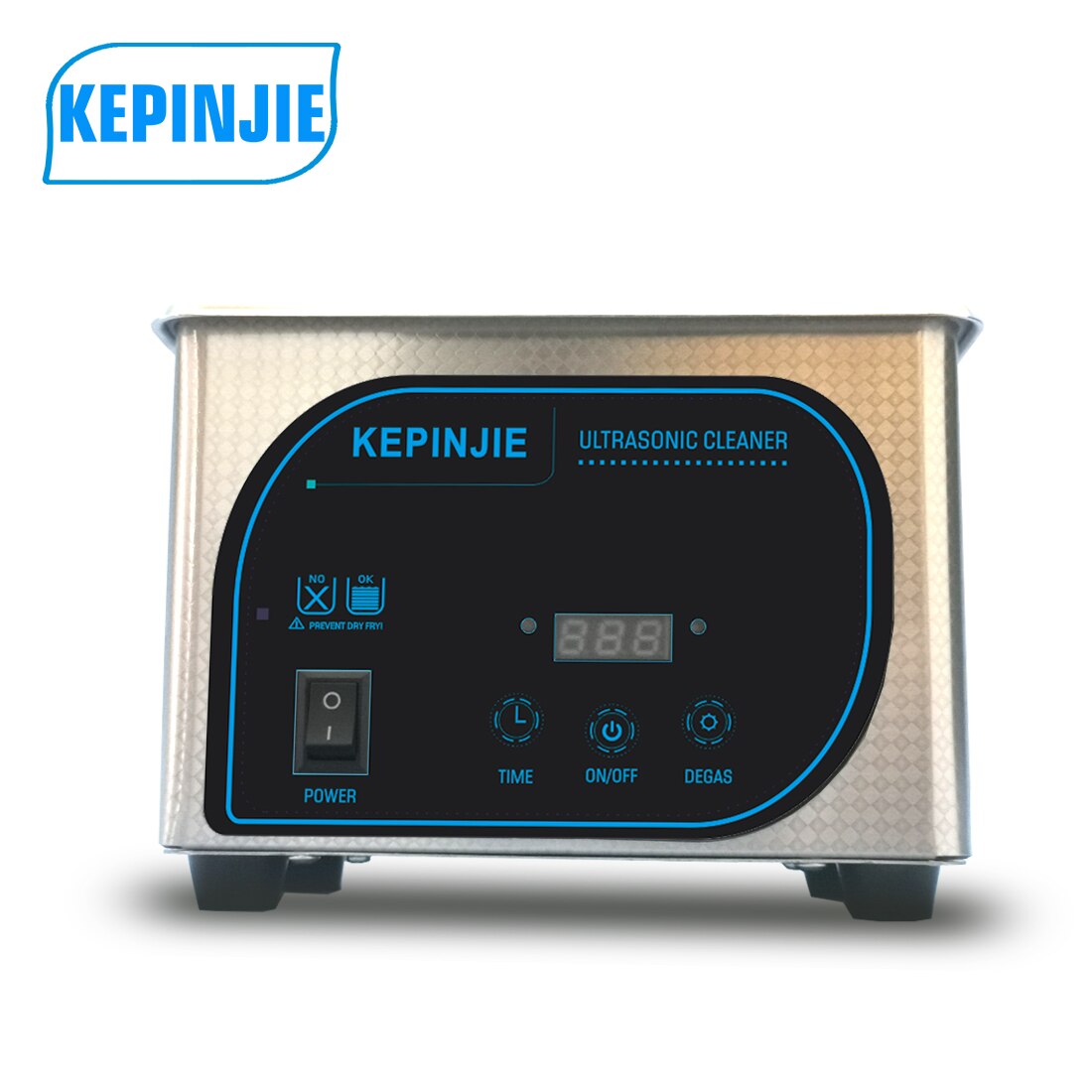 Household Digital Ultrasonic Cleaner Machine Stainless Steel Bath Degas Ultrasound Washing for Watches Jewelry Decontamination: 60W / US