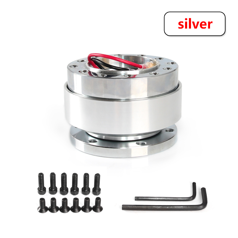 Volante universale Snap Off Adattatore mozzo a sgancio rapido Kit Boss 8 colori disponibili