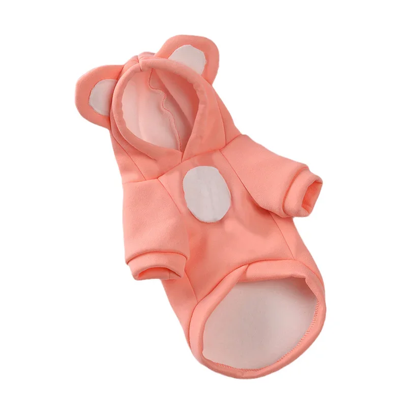 Leuke Haarloze Kat Kleding Winter Huisdier Kostuums voor Katten Kitten Sphynx Hoodie Trui mascotas Outfits Hondenkleding katten kleding: XS / Roze