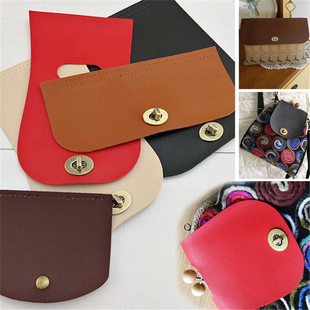 PU Leder Ventil Abdeckung Für Tasche 12x10,2 cm Klappe Abdeckung Ersatz Für Frauen Handtasche Diy Handwerk Mädchen Tasche teile Zubehör