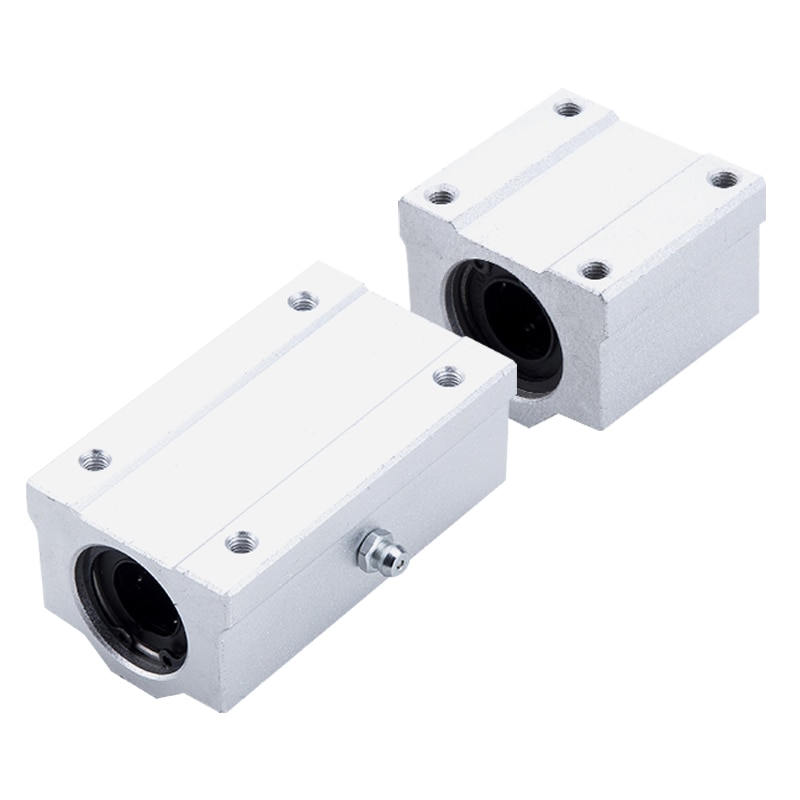 4 Uds. SCS 6/8/10/12/13/16/20/25/30 UU/ LUU unidades de deslizamiento lineare de bolas bloque de rodamiento CNC Router 3D
