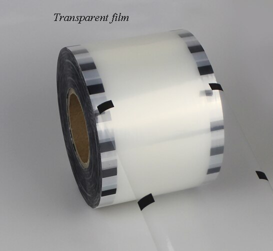 3000 stk hver rulle 95mm/90mm diameter forseglingsfilm tykner gennemsigtige film til både papirkop og plastik forseglingsfilm