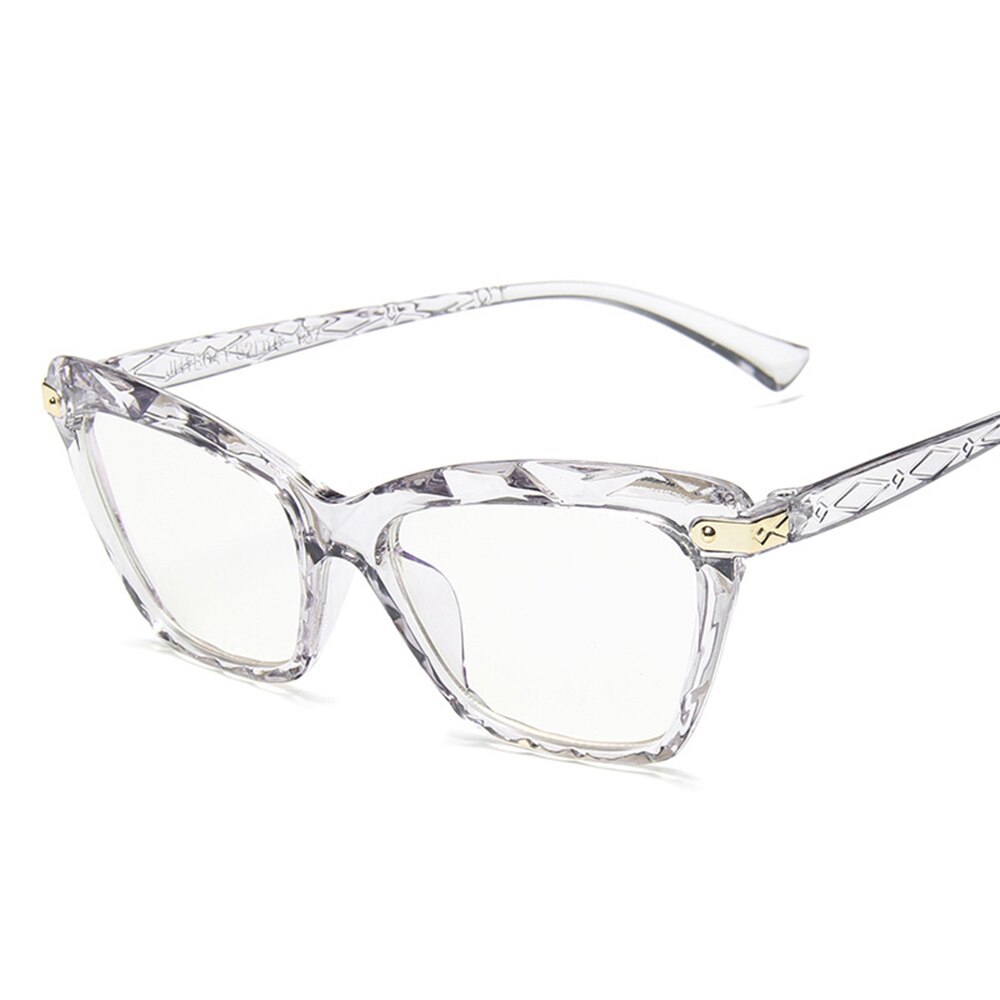 Cat Eye Anti Blue Light Glasses Black Frame Blue ray Blocking Computer Glasses Gaming Goggles UV400: Grey