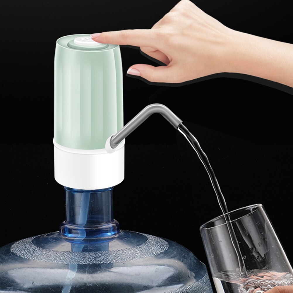 Water Fles Elektrische Drinkwater Pomp Dispenser Draagbare Usb Charge Automatische Draagbare Waterpomp Schakelaar Voor Thuis Gadgets