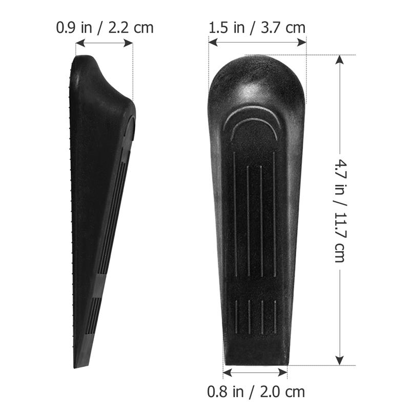 WINOMO-Heavy Duty Door Stop Stoppers, Block Wedge, Mantém Portas, Deslizante, Jam Holder, Block Holder, 5pcs