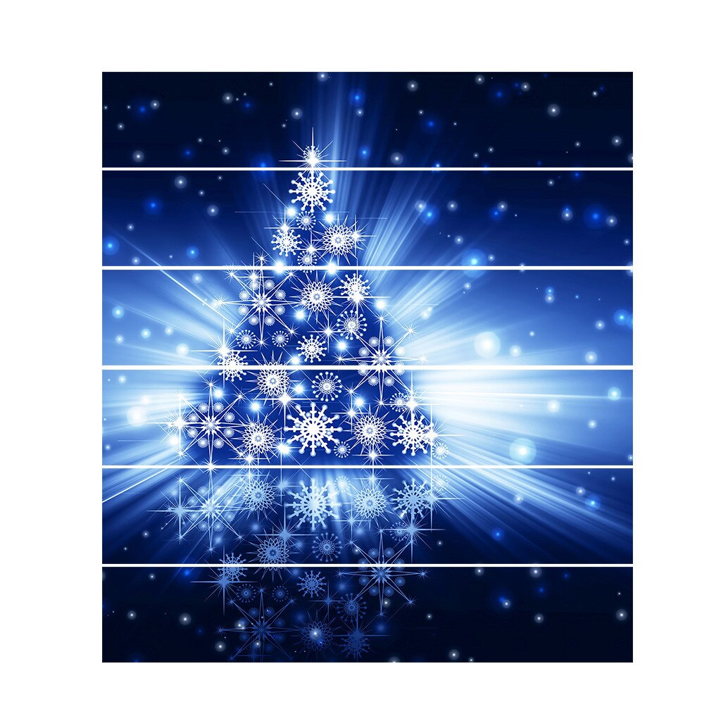 3D Waterproof Merry Christmas Wall Stickers Removable Paredes Windows Door Christmas Staircase Stickers Decorations