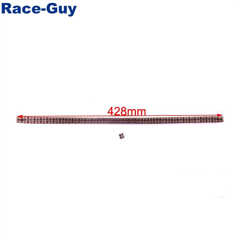 #25H 116 Link Roller Chain With Master Link - For 47cc 49cc Mini Bikes, Go Karts, ATVs - View #5