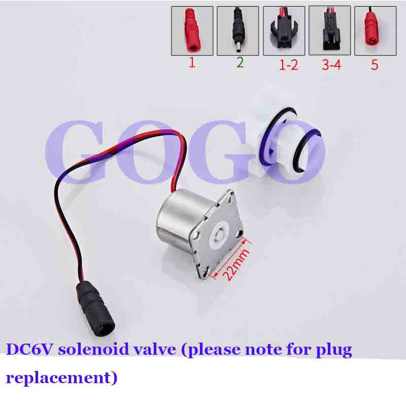 6V concealed urinal sensor, flush valve, faucet solenoid valve, urinal, urinal flusher accessories: 19