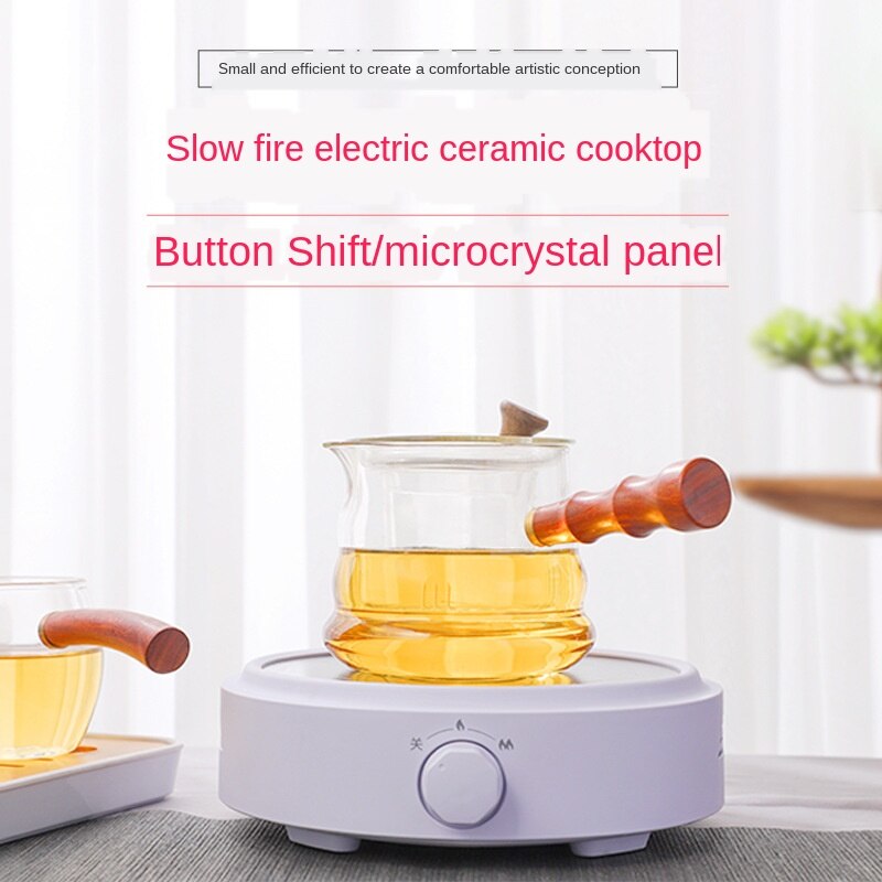 Electric Ceramic Cooktop Tea Stove Small Electrothermal Furnace Mini Tea Stove Glass