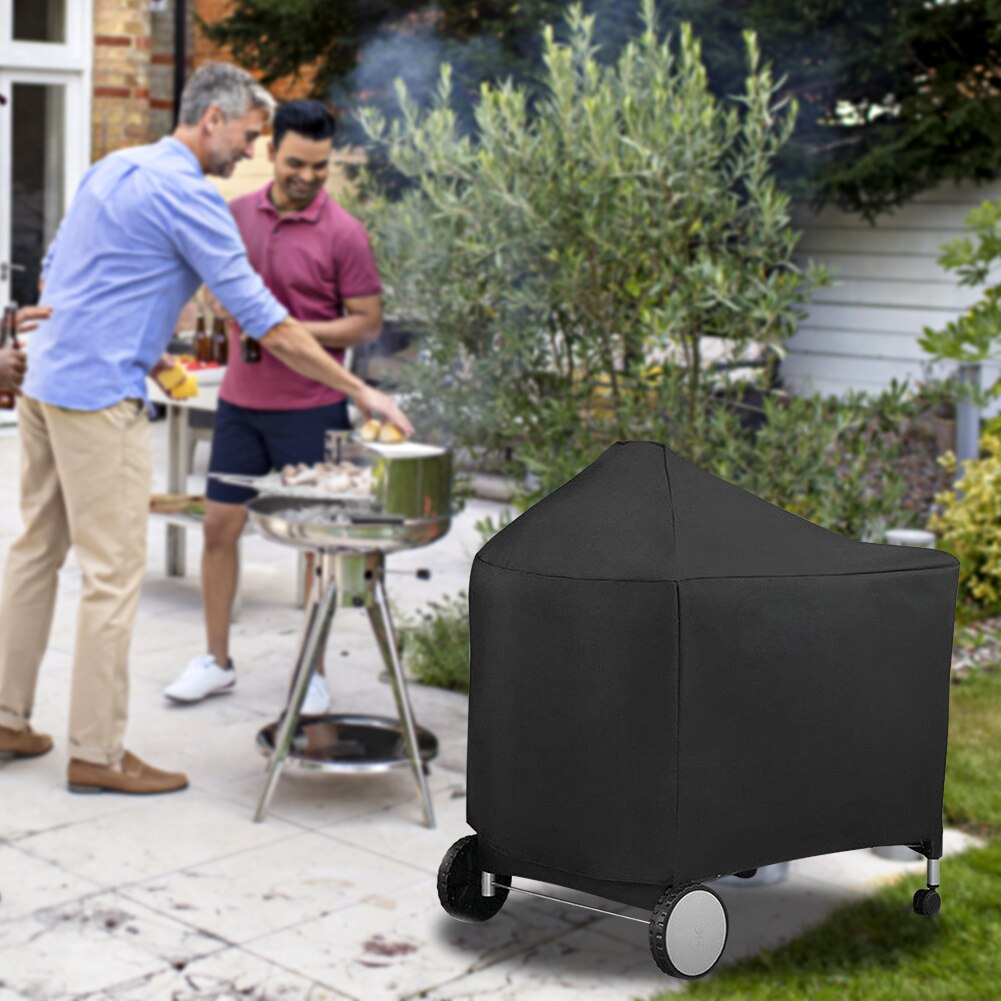 Garden Shield Grill Cover Universal Heavy Duty Accessories Outdoor Waterproof Rainproof Easy Clean Anti Dust Camping BBQ Stove