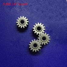 10 stk/part metalgear 0.8 modul 14 tænder indvendig diameter 4 motoraksel gearmotor reduktionsgear