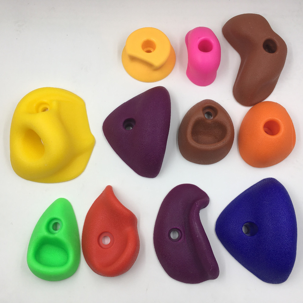 (Met Schroef) 28 & 20 stuks Plastic Rotsklimmen Stenen Muur Kit Stenen Kinderen Speelgoed Sport Houden Outdoor Game Volwassen & Kinderen