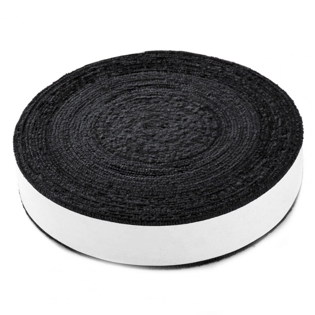 Antypoślizgowa, oddychająca opaska sportowa z uchwytem, oddychająca perforowana krawędź robić tenisa, opaska na paletka robić badmintona: czarny