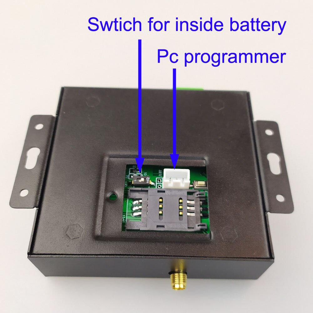 Relais gsm 3G/RTU5024 pour commande à distance sms, commutateur d'ouverture de porte, batterie Rechargeable à l'intérieur pour alerte de panne de courant,