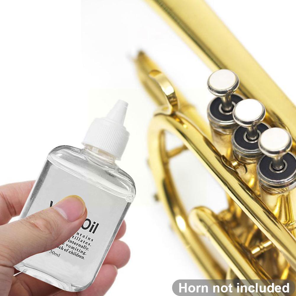 30ml Brass Instrument Keys Tubing Music Oil Lubricating Trumpet Oil Instruments Brass Sax Accessories Oil Piston Horn Y6u4