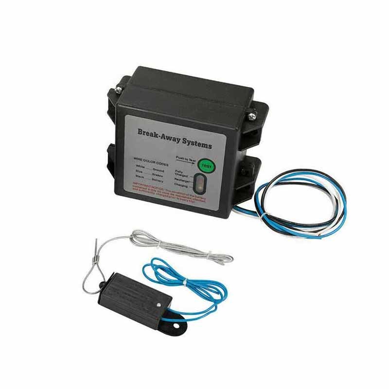 Break Away System LED Battery Meter Trailer Caravan Towing Breakaway Switch Battery Car Clutch Brake Protector