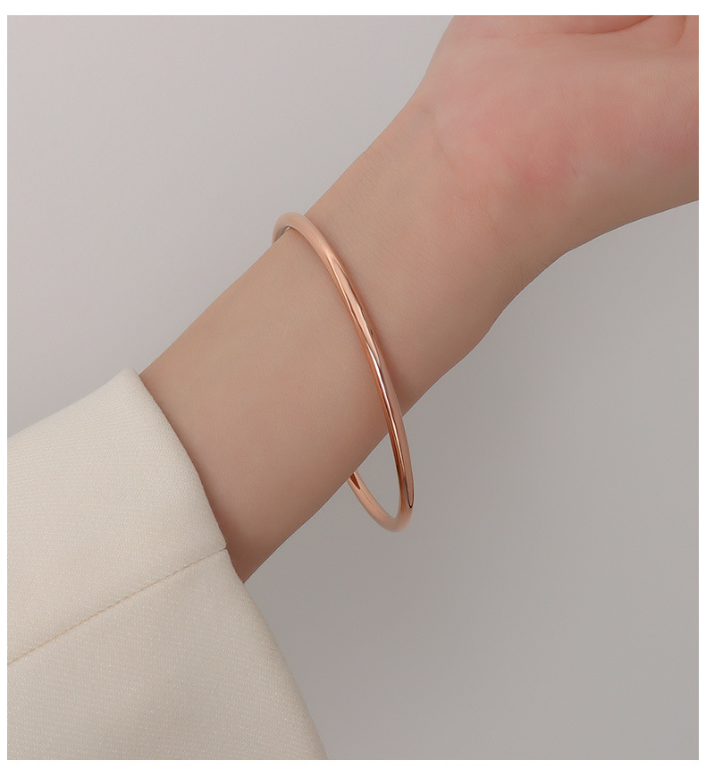 SOMMAR roestvrijstalen kleur bedels armband Simple Heritage Gold/Rose Gold Wedding Armband Sieraden Europese stijl