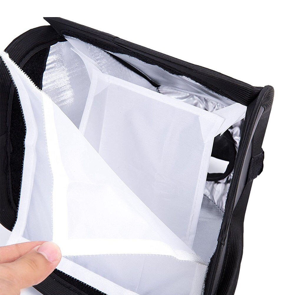 Diffuser Accessories Small Flash Portable SLR Camera Lightweight Photo Studio Softbox E23 Silver Reflector Mini