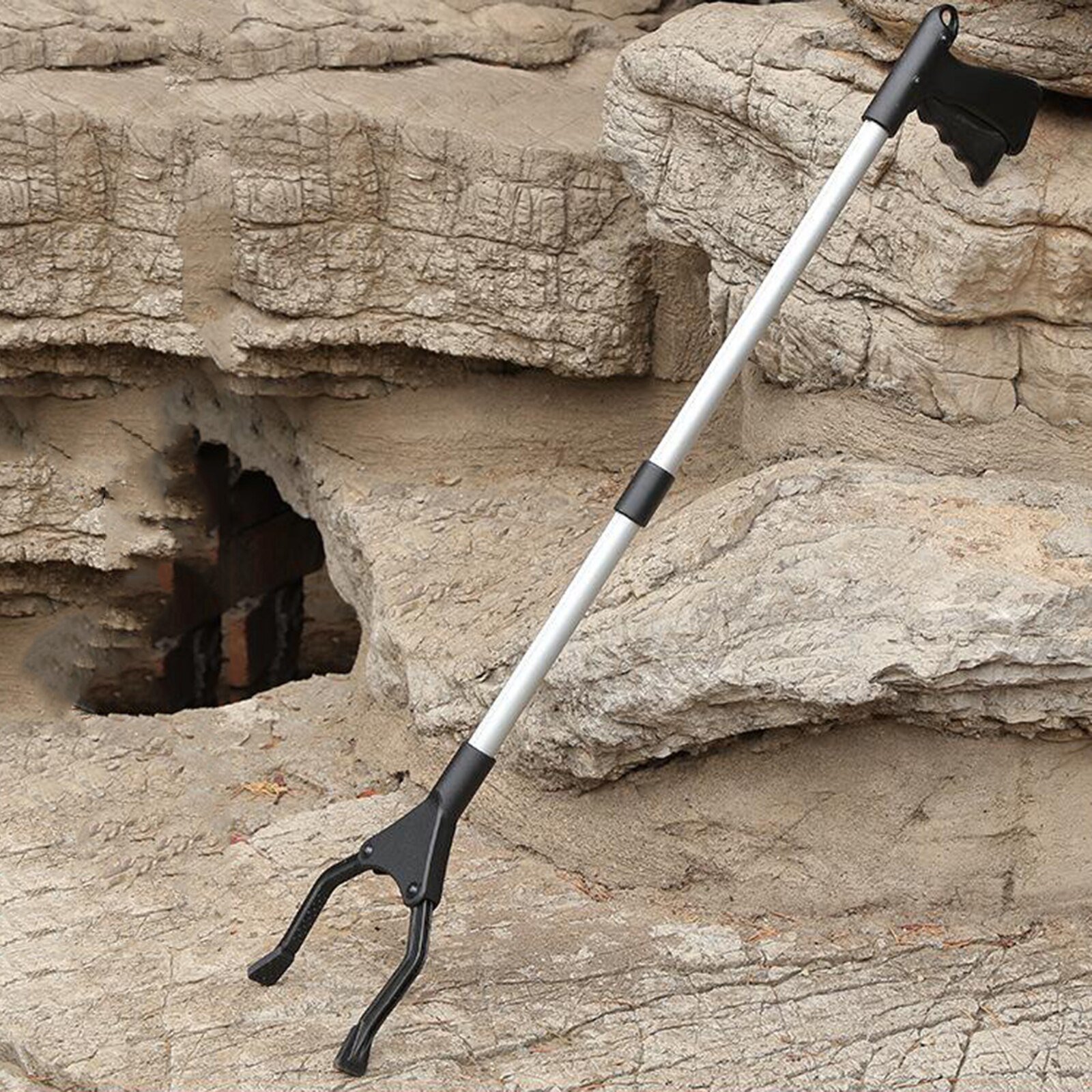 32" Folding Reacher Grabber Tool Trash Picker Grabber Gripper Pick Up Tool