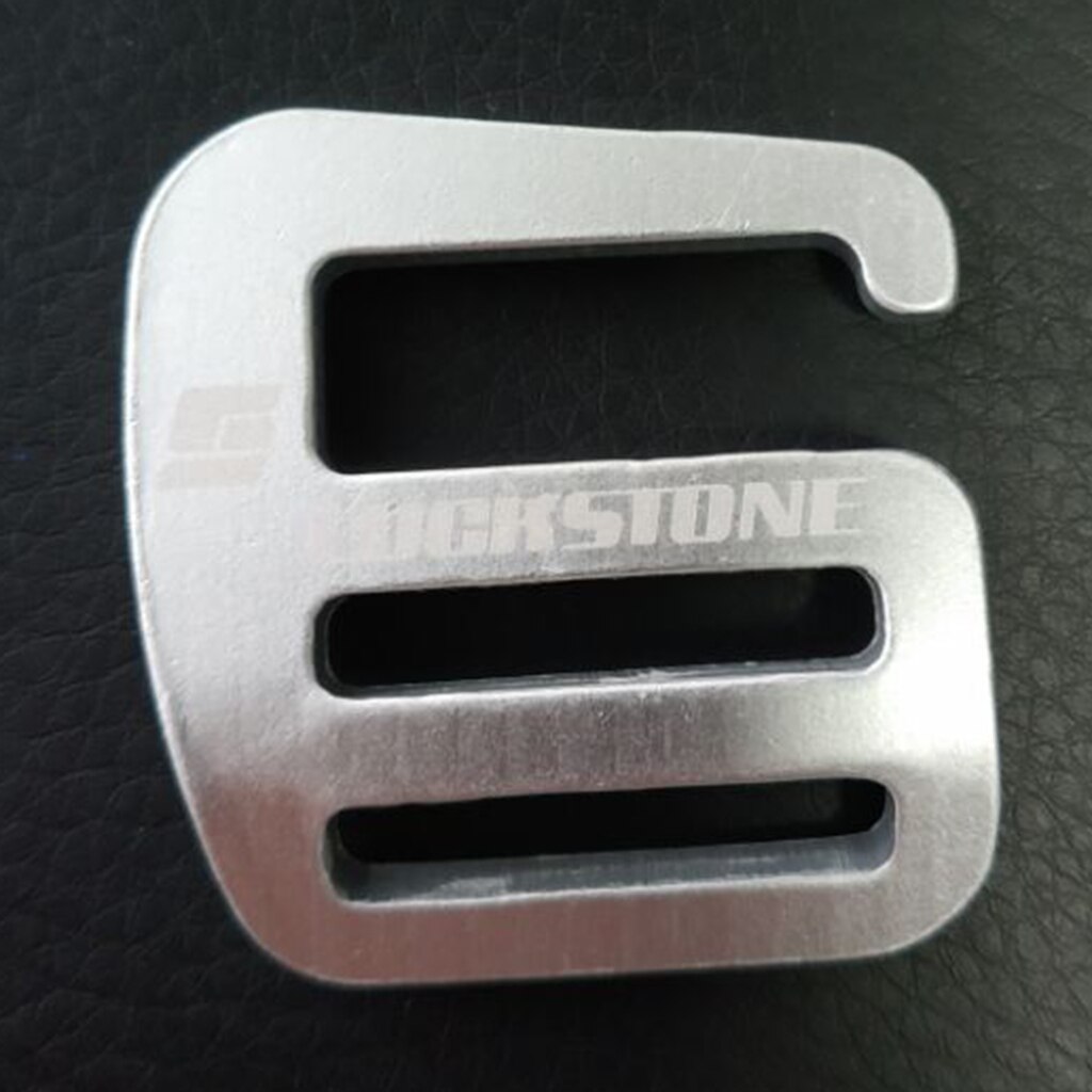 2pcs 1in Metal G Hook Webbing Buckle for Backpack Straps Webbing 25mm Silver Outdoor Backpack Accessories