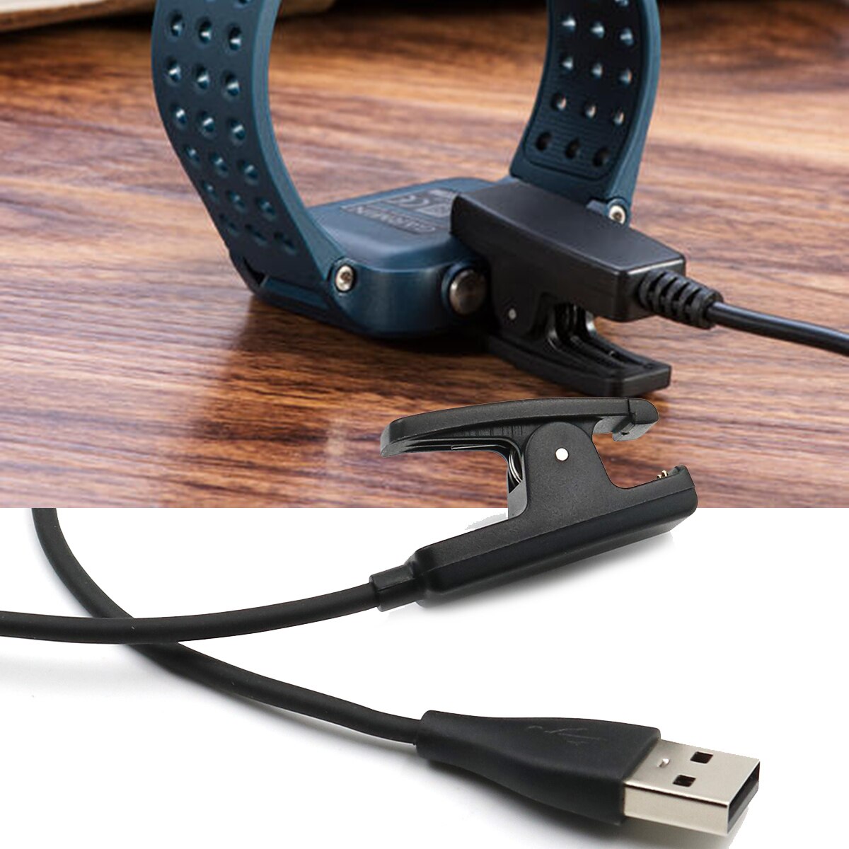 Watch Chargers USB Charging Cable Cord Charger Clip for Garmin Forerunner 235 735XT 645 35 vivomove HR Watch