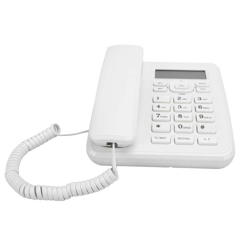 Thuis Vaste Telefoon Desktop Snoer Vaste Telefoon Huishouden Telefoon Met Caller Id Functie Voor Home Office Hotel Business