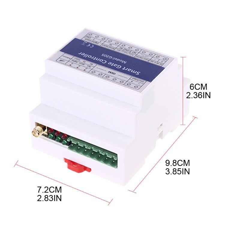 2g gsm smart Port åpner alarm sms tilgangskontroller modul relé bryter