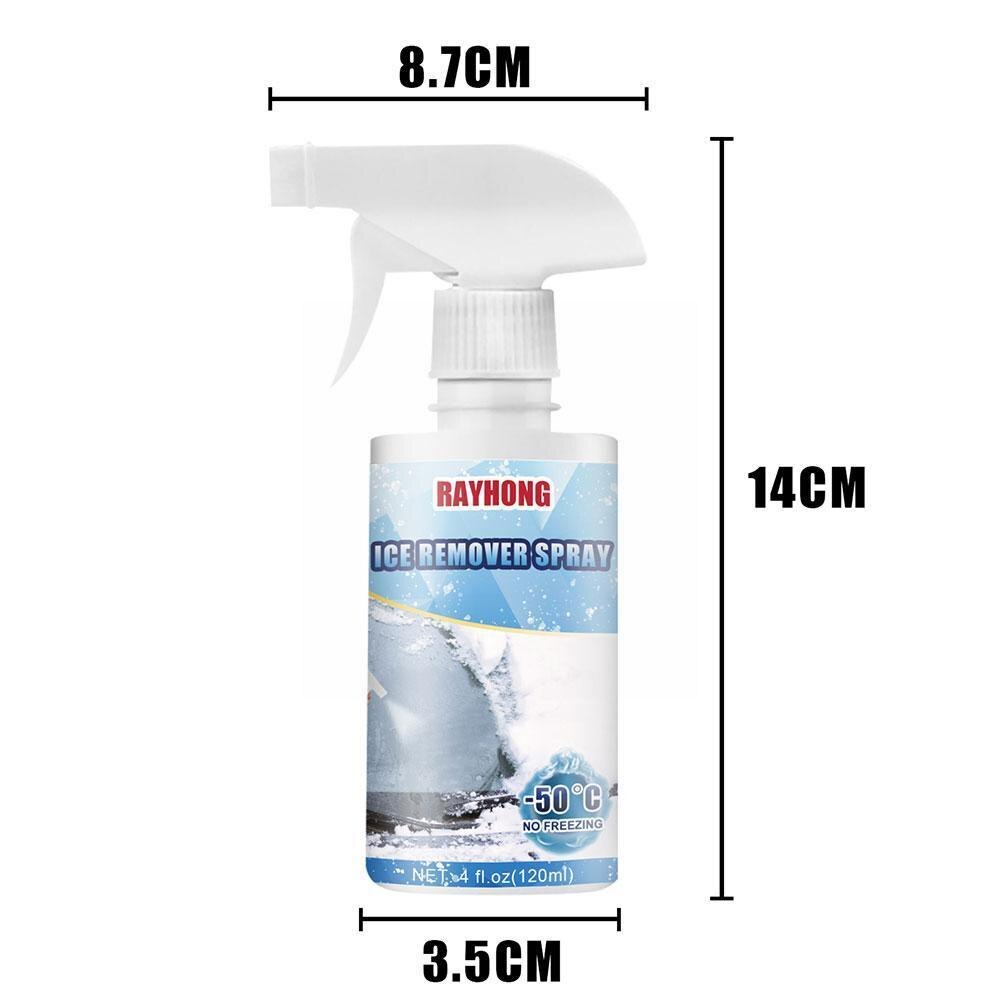1 Pcs Car Windshield Deicer Defroster Ice Remover Spray And Antifreeze Thawing Window Winter Fast Agent Defrosting Mel P0T0