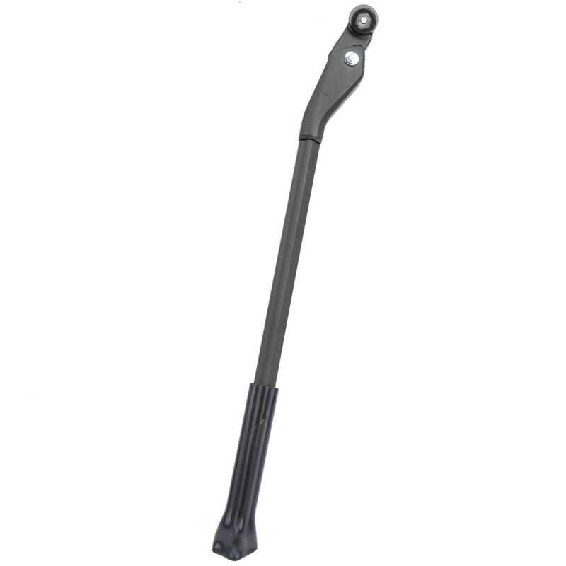 Adjustable Bicycle Kickstand Bike Foot Support Aluminum Alloy Bike Rear Side Kickstand For 22/24/26/27.5/29 inch 700CC Bike: Black