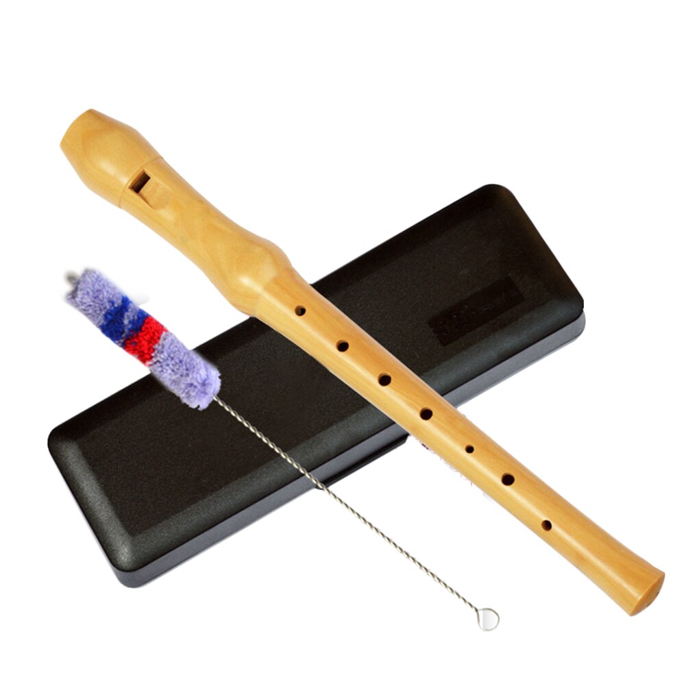 Pädagogisches Werkzeug Lange Recorder Deutschland-Typ Musical Instrumente Holz Flöte 8-See Sopran