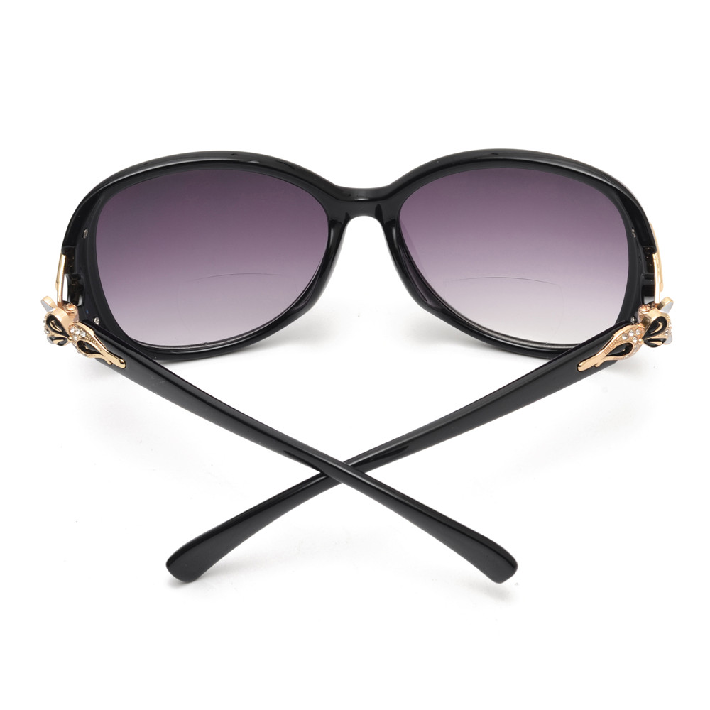 JM-gafas de sol de lectura para mujer, lentes de lectura bifocales, redondas, grandes, Vintage, de gran tamaño, UV400, 2022