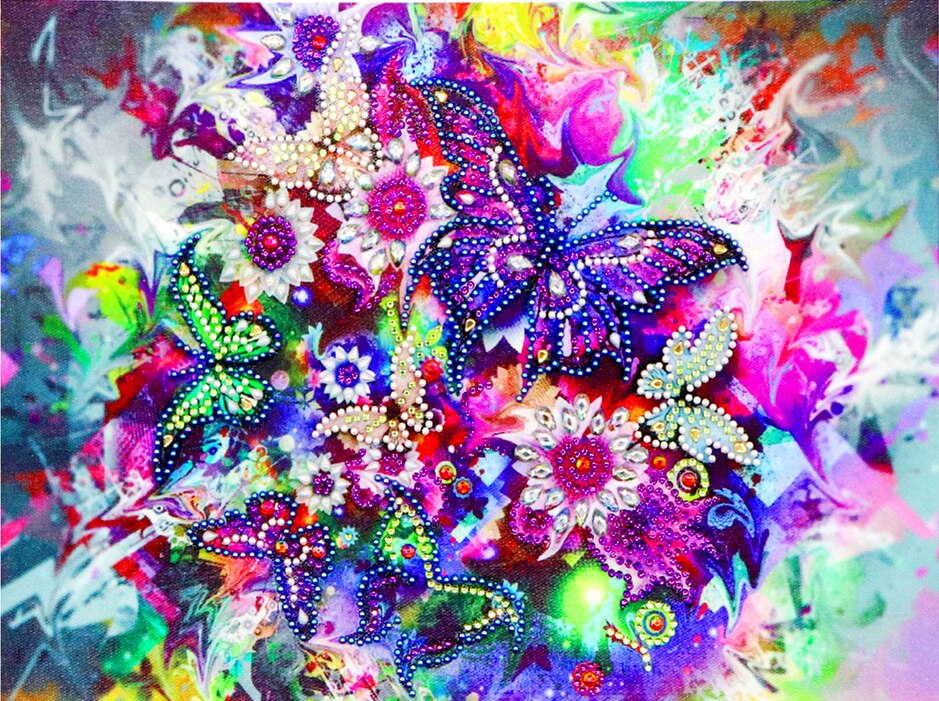 AZQSD spécial forme diamant peinture mosaïque animaux broderies diamant broderie hibou artisanat 24x34cm: R8388