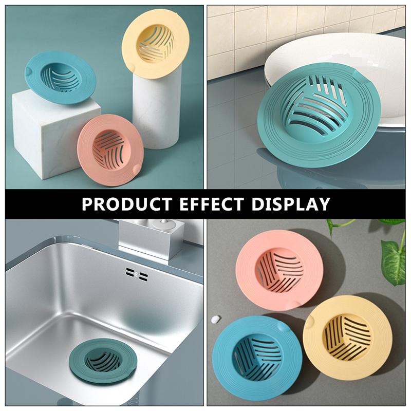 1pc Leak Stopper Toilet Sewer Floor Plug Wash Basin Plug Drain Deodorizing Cover for Office Home Room Kitchen