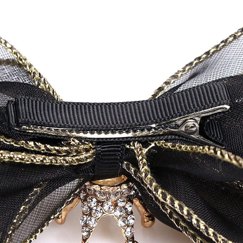 Copricapo a forcina per bambini di moda coreana bella ragazza principessa maglia Bowknot corona Clip di capelli regali di compleanno accessori per capelli