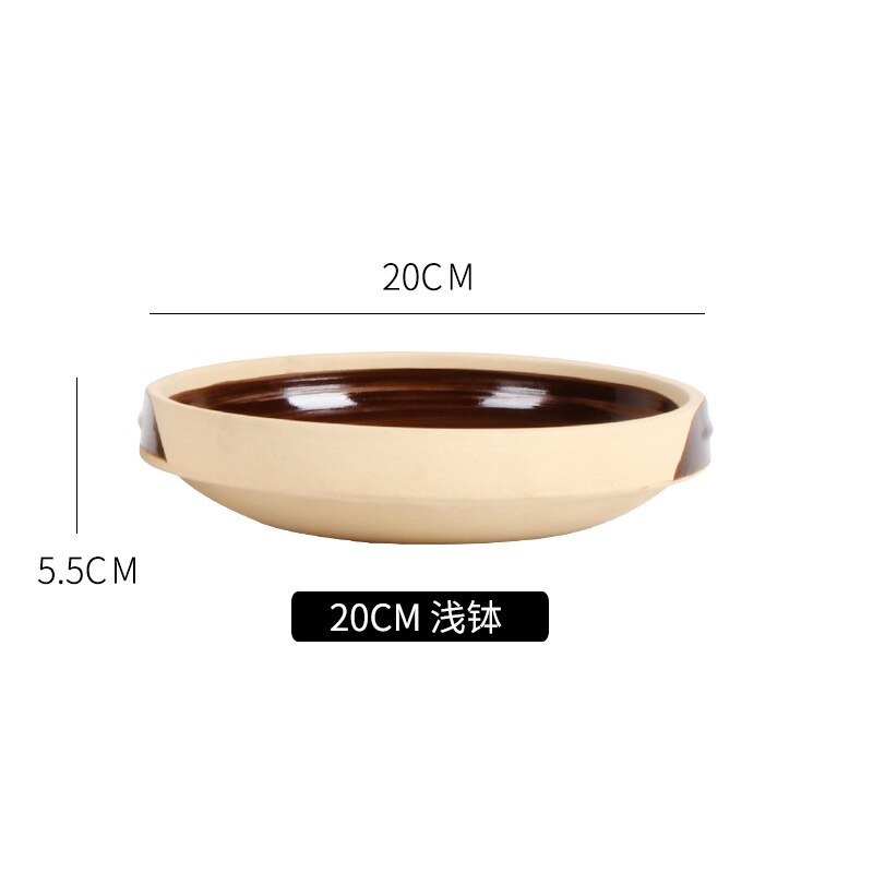 Mini stove Carbon mud soil stove charcoal old clay oven BBQ grills chafing dish small commercial carbon furnace home: 20cm Asaba