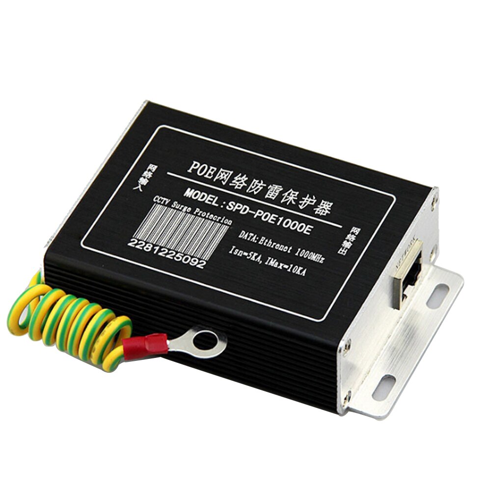 IP Camera Network POE Switch RJ45 & POE Surge Protector,Protection Device, Lightning Arrester,SPD For 1000mbps Ethernet Network