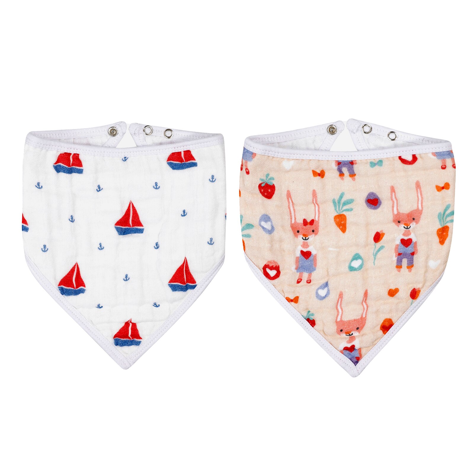 Baby Bandana Drool Bibs Unisex for Babies,Super Absorbent Cotton Muslin Bibs for Drooling and Teething,Baby Bibs for Boys and Gi: KS20002