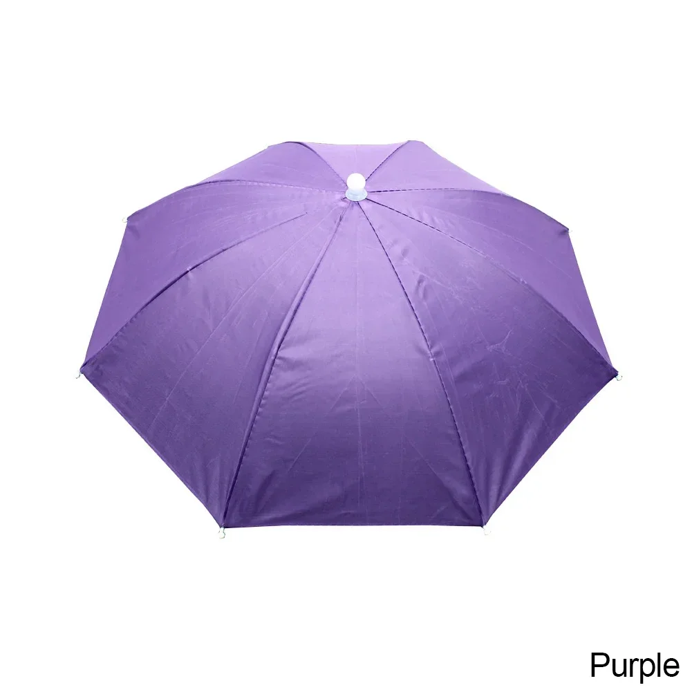 Tragbare Regen Regenschirm Hütte Faltbare Angeln Kopfbedeckung Kappe Ich bin Freien Sonnenschutz Wasserdichte Camping Strand Kopf Hüte