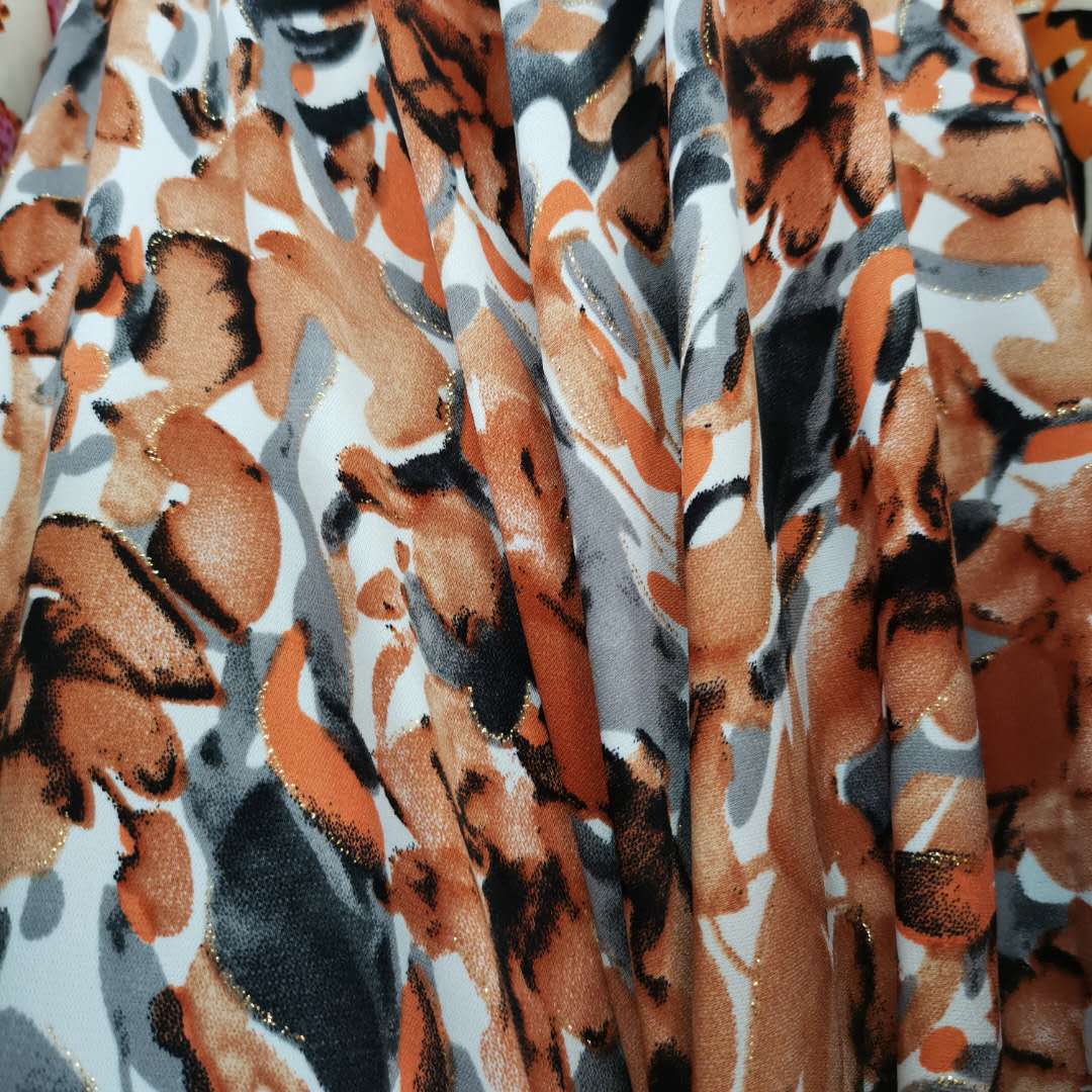 Bling Dress Stretchy Chiffon Glittery Material Tissue Fabric DIY Clothing Material DIY Sewing Textile Summer Cloth: 4