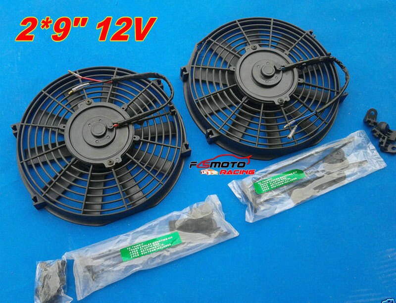 9 '' Inch FAN *2PCS suit for Car radiator