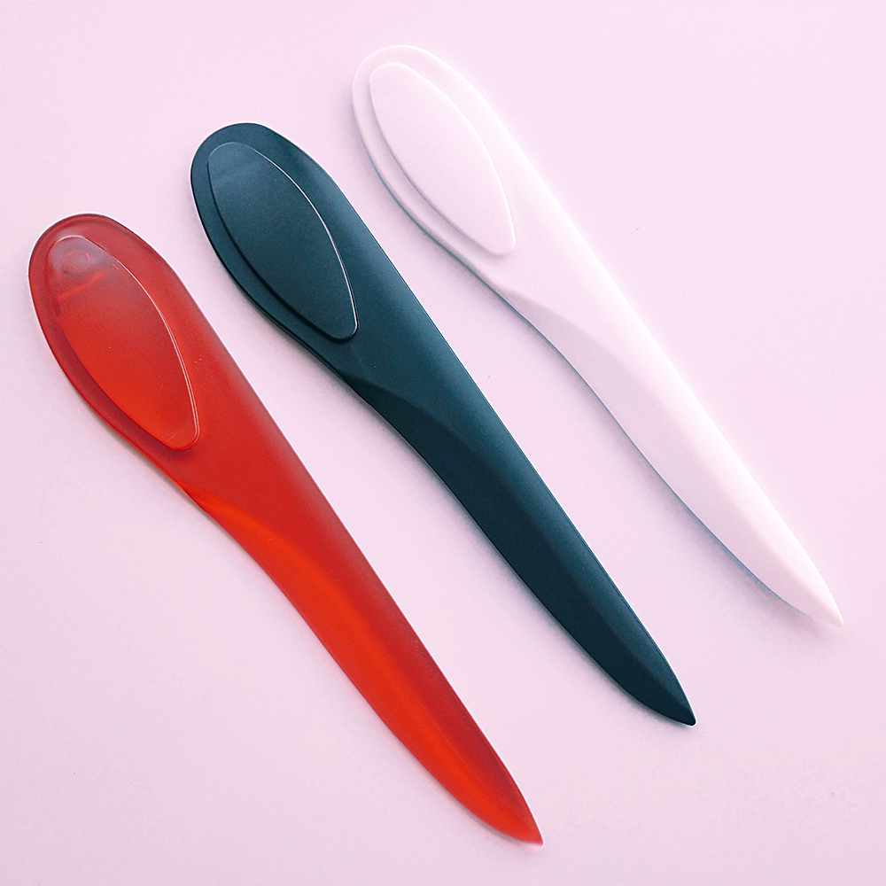 Afinador de punto para costura, herramienta de plástico para coser, Creaser, herramientas de costura, acolchado, 1 ud.