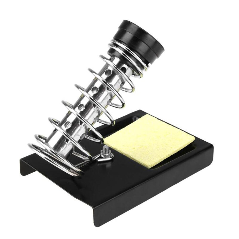 Multi-Purpose Soldering Iron Stand Holder Metal Support Station With Solder Sponge Soldering Electrical Tool