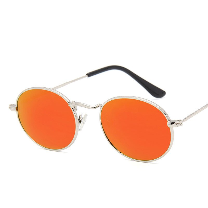 Lunettes de soleil ovales pour femmes, de luxe, transparentes, tendance, en alliage, pour adultes