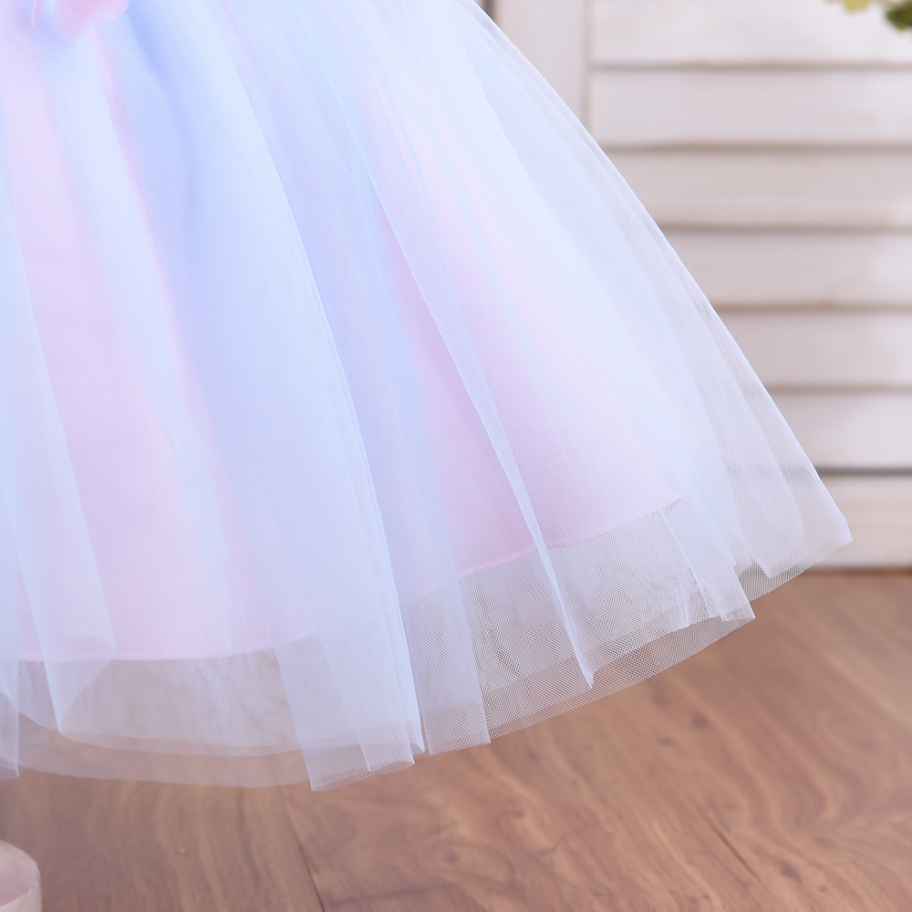 Yoliyolei Sling Baby Girl abiti per bambini Flower Girl abiti da ballo abiti in Tulle Casual Wedding Party abiti per bambini per 1-4 anni